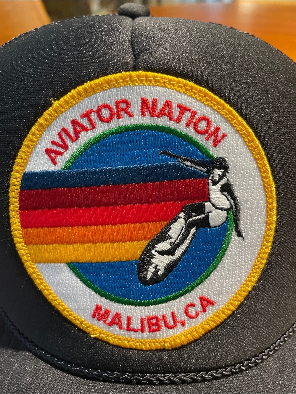Aviator Nation black Malibu trucker hat - Picture 8 of 12